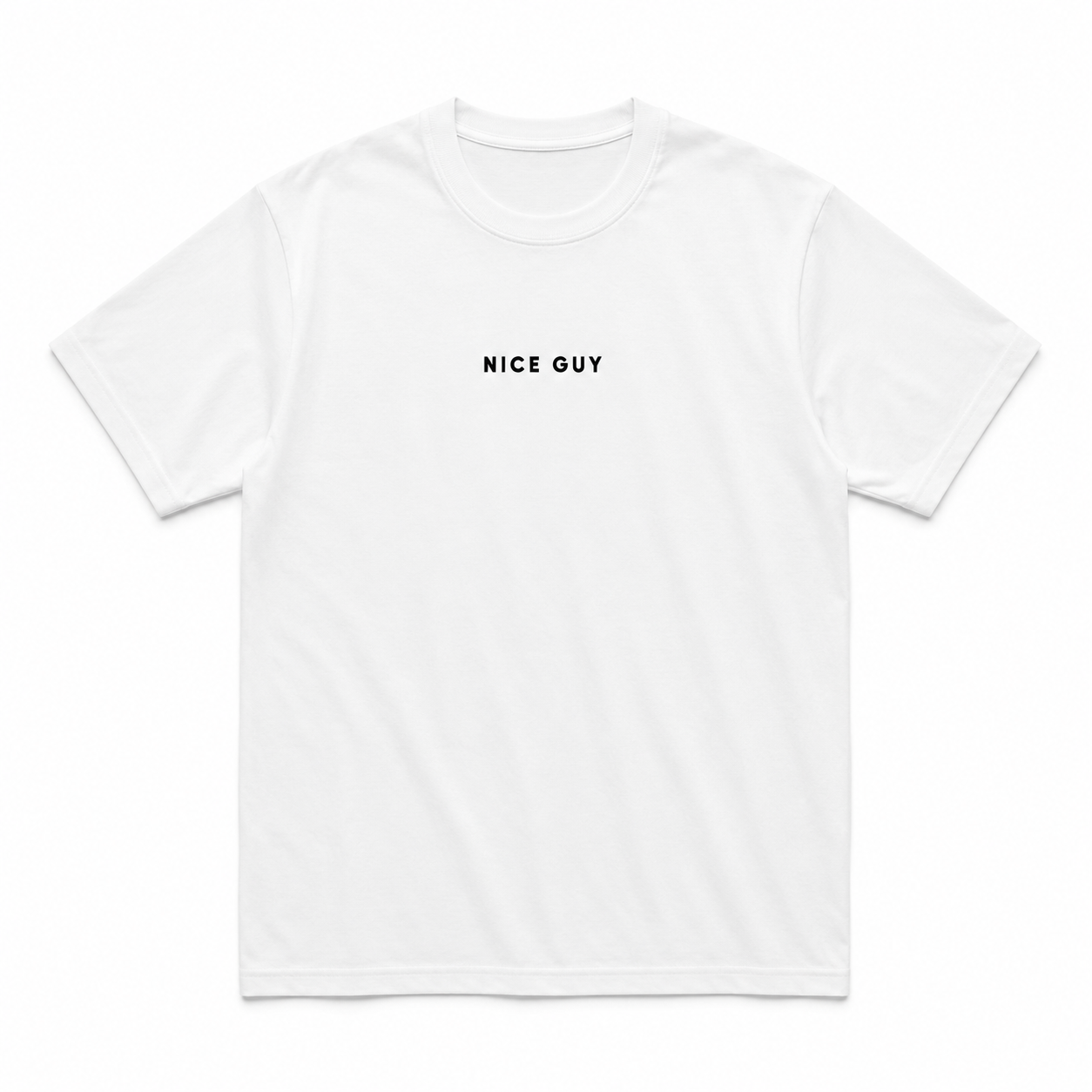 White Nice Guy T-Shirt