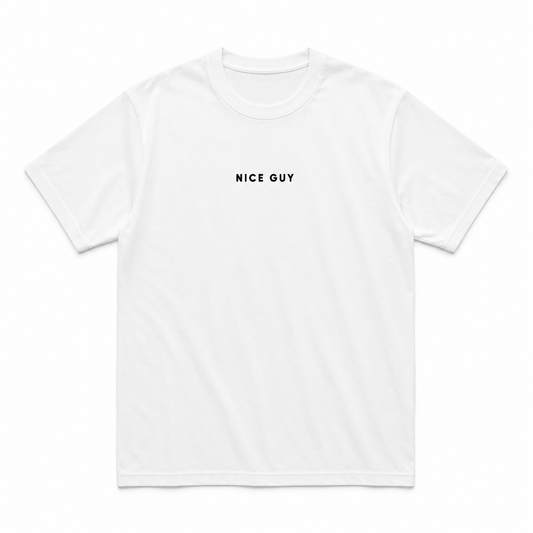 White Nice Guy T-Shirt