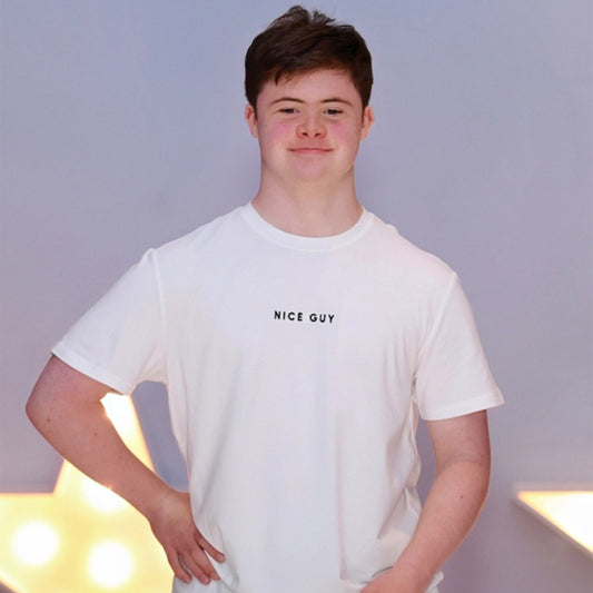 White Nice Guy T-Shirt